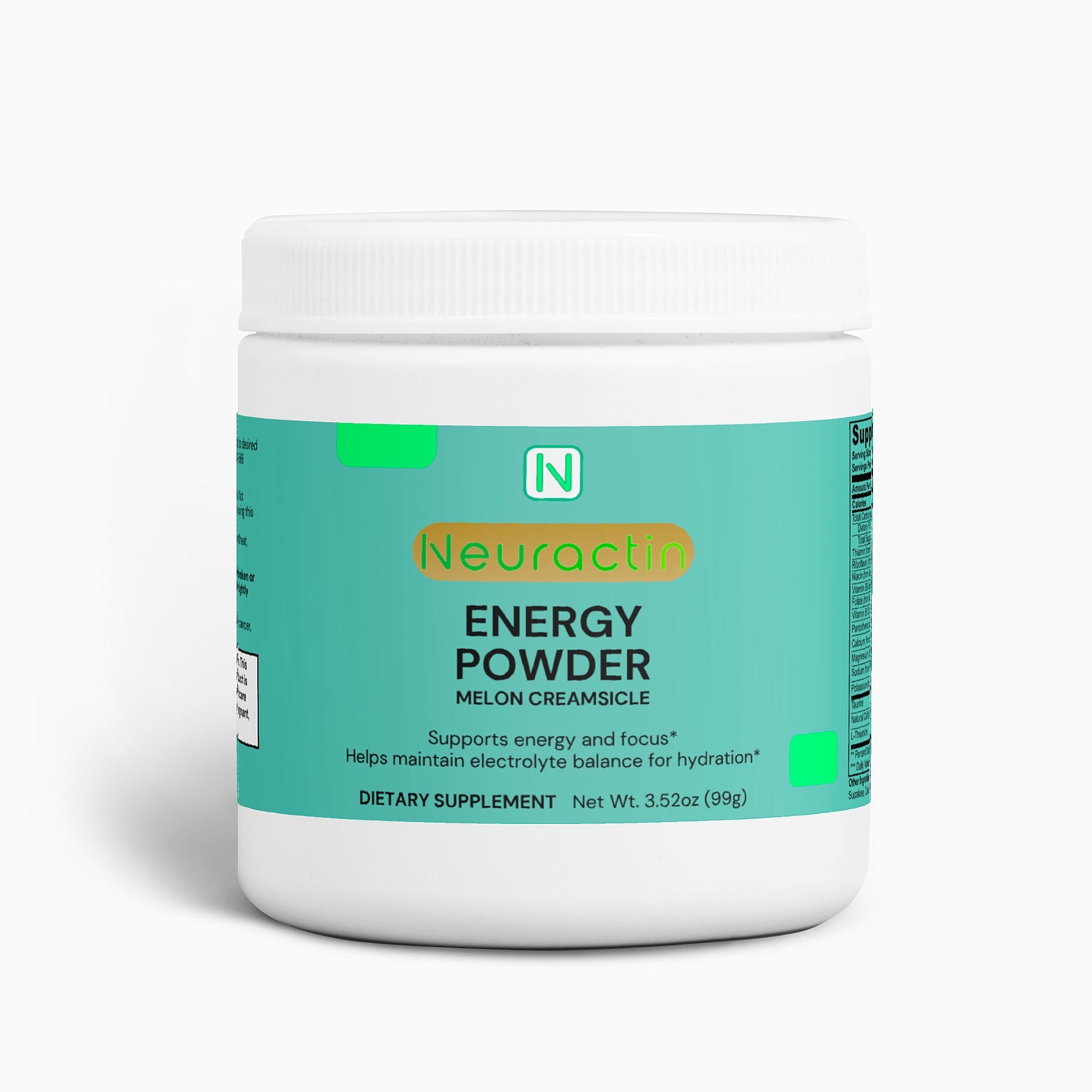 Energy Powder (Melon Creamsicle) - Neuractin