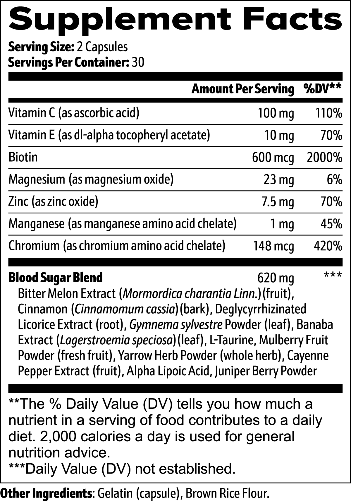 Normal Blood Sugar Support - Neuractin