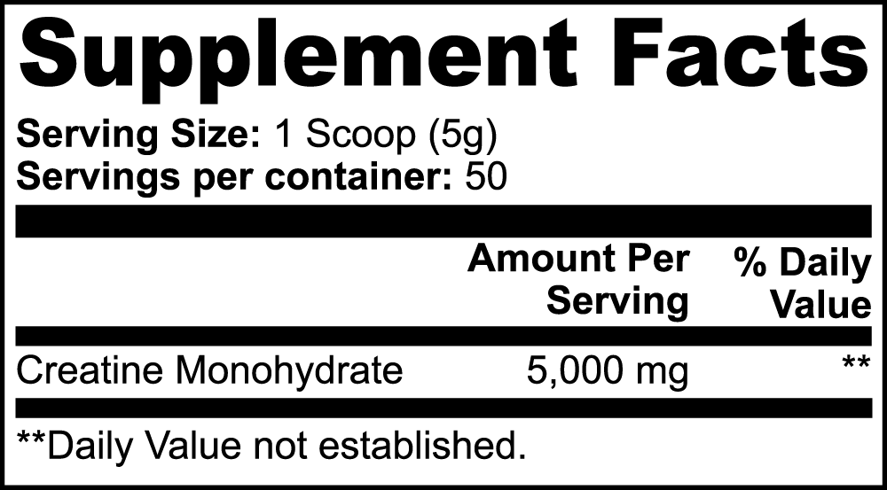 Creatine Monohydrate - Neuractin