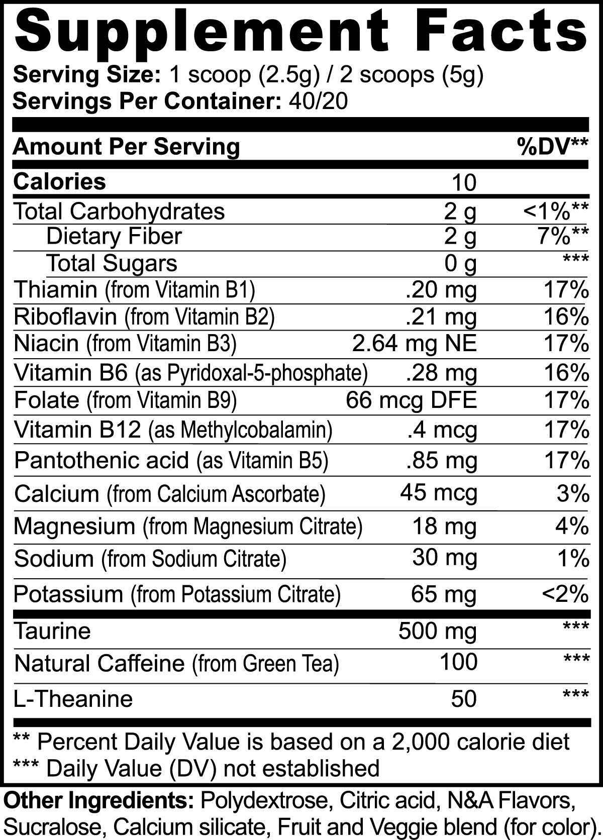 Energy Powder (Melon Creamsicle) - Neuractin