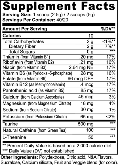 Energy Powder (Melon Creamsicle) - Neuractin